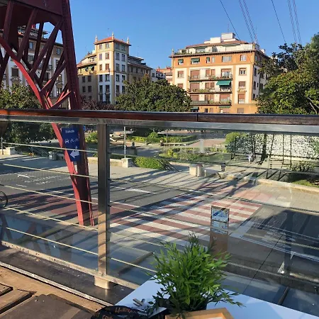 Apartment Loft Arenas Junto Puente Colgante Bilbao *